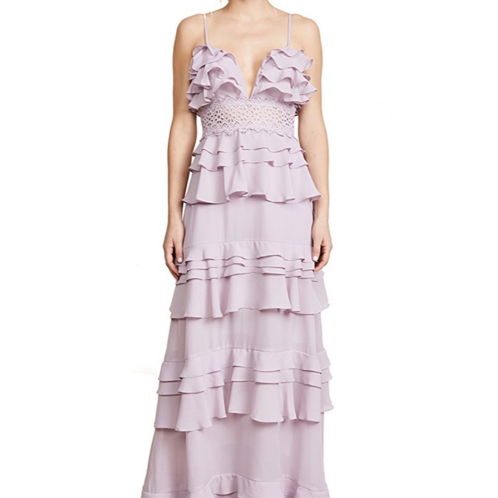 Dusty Lilac maxi dress